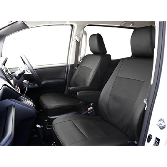 TOYOTA NOAHVOXY 80 Series 7 SEATER SEAT COVER LEATHER PUNCHING Black
