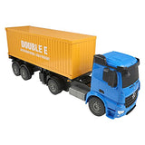 DoubleE Officially Licensed Benz Super Large Container Trailer for Kids, 23.6 inches (60 cm), 120 Yellow
