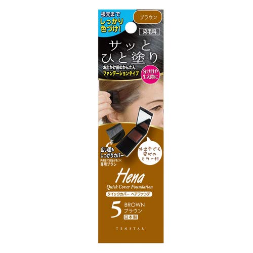 Tenster Quick Cover Hair Foundation Brown 1pc