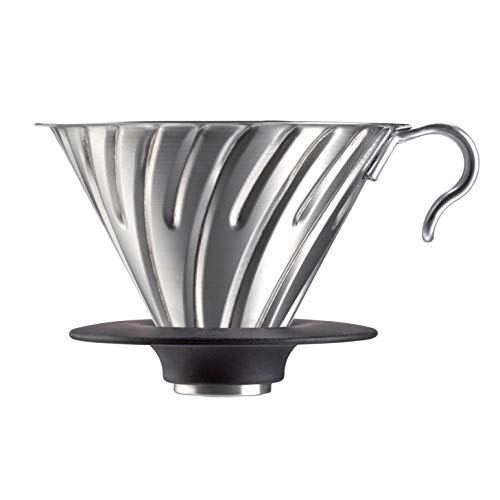 HARIO V60 Metal Coffee Dripper Drip Coffee 1 to 4 cups