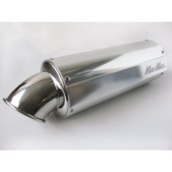 MADMAX (Mad Max) PCX Muffler MADMAX Silver with logo MT10-0003s