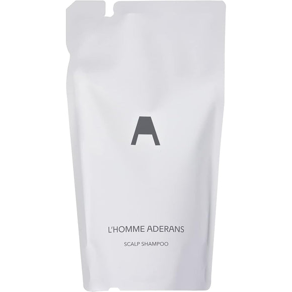 Aderans L'Omu Aderans Scalp Shampoo Made in Japan 300mL L'HOMME Condensed hair knowledge and techniques Finest Shampoo The scent changes over time Contains essential oils Stylish Shampoo for adults