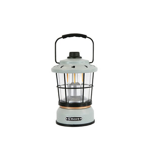 S'more Twinkle Short Size Camping Lantern, Rechargeable, Dimmable, LED, 5200mAh (Mint Blue)