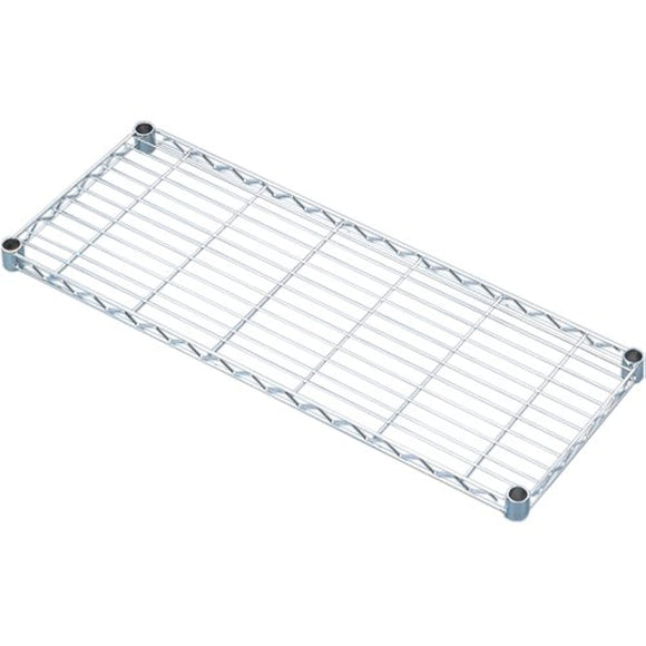 Iris Ohyama MTO-8030T Metal Rack Parts, Shelf Board, Rustproof, Width 31.5 x Depth 11.8 inches (80 x 30 cm), Load Capacity 155.3 lbs (75 kg), Fixed Parts Included, Pole Diameter 0.7 inches (19 mm), Steel Rack, Rust Resistant