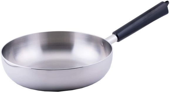 Miyazaki Seisakusho OJ-55 Object Aluminum Core Frying Pan, 9.8 inches (25 cm), Made in Japan, Induction Compatible, Lightweight