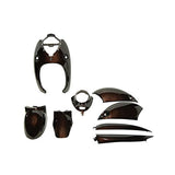 Bike Parts Center 4st Vino SA26J SA37J 3116 Genuine Type Exterior Set, 8-Piece Set, Wine Red, COWL