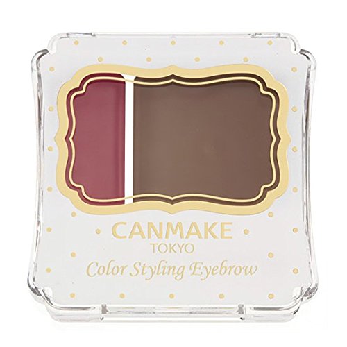 CANMAKE Color Styling Eyebrow 01 Bordeaux Brown 2.4g