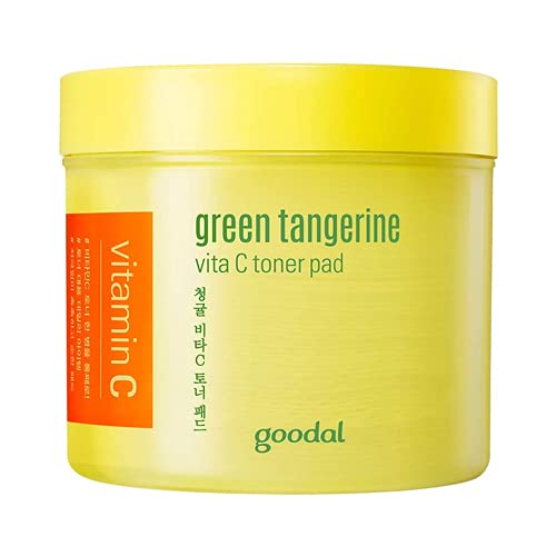 [GOODAL] Green Tangerine Vita C Toner Pad Capacity 70 sheets