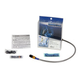 Swage LINE MT-07 (14) Garb352 Rear BRAKE HOSE KIT, ALUMINUM, GOLD & BLACK/BLACK HOSE