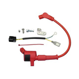 Creative Factory Posh Ignition Coil with Racing Ig Coil Evo Speed Pro Twin Silicone Plug Cord, Black SR400/500 840710-09