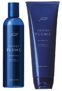 Temoi Plume Shampoo 300ml & Plume Hair Mask 250g Set