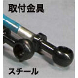 Project MU BLT-068AC BRAKE LINE TEFLON BRAKE LINE TOYOTA YARIS/GR YARIS GXPA16 Steel Fitting, Clear