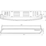 Valenti LED Day Time Lamp APS (Auto Power Sensor) Long Type 200mm White DTL-18LW-1