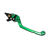BIKERS BK-H0408-GRN CT125 HUNTER CUB ADV150 BRAKE LEVER, Right Side, Front, 6 Adjustable Levels, Billet Aluminum, Premium Type, Green