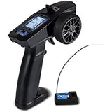 CUTEECO P32 Turbo Racing 91803G-C2.4G 4 System LCD Display RC Remote Control Receiver for RC Boat with Receiver