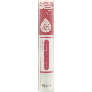 Ettusais Creamy Crayon Lip PK1 (Girly Pink) SPF18・PA++ 2.5g