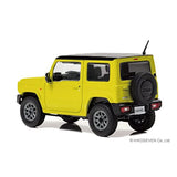 CARNEL 1/43 Suzuki Jimney XC (JB64W) 2018 Kinetic Yellow / Black Roof Finished Product