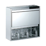 Sato Metal Kogyo SALUS Stainless Steel Condiment Kitchen Cabinet