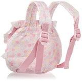 Sanrio 828335 Hello Kitty Petite Backpack (Flower), 8.9 x 3.9 x 7.1 inches (22.5 x 10 x 18 cm), Pink