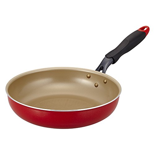 Ever Cook Frying Pan 26cm IH Compatible Red 1 Year Warranty Doshisha