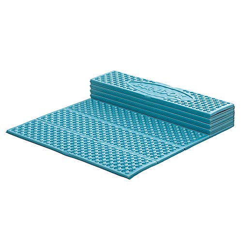 BUNDOK Folding Mat, 23.6 x 70.9 inches (60 x 180 cm), Blue, 0.4 inches (10 mm) Thickness
