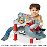 Takara Tomy Tomica 2-Way Play First Tomica Chuoshajou Set, Mini Car, Toy, Ages 1.5 and Up, Passes Toy Safety Standards, ST Mark Certified, TOMICA TAKARA TOMY