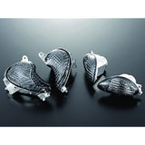 POSH GSX1300R Motorcycle Accessories Smoke Turn Signal Lens Set, Rear 186079