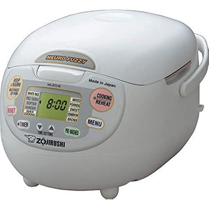 Zojirushi Neuro Fuzzy Rice Cooker for Overseas (10 cups, 1.8 L), Elephant Stamp NS-ZCC18 (120 V)