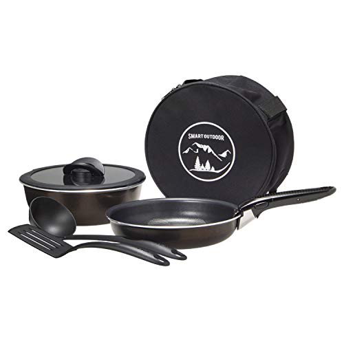 Tefal Frying Pan Pot 6-piece Set Ingenio Neo Black Coffee Starter Set 6 Power Glide 4-Layer Coating L24890 T-fal with Handle