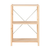 MUJI 61182407 Pine Wood Shelf Unit, Small, (W x D x H): 22.8 x 10.2 x 32.7 inches (58 x 26 x 83 cm)