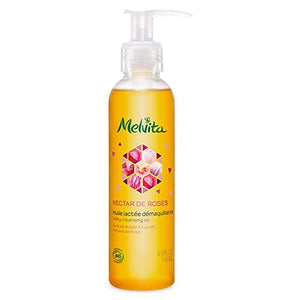 Melvita Nectar de Rose Cleansing Oil 145mL Makeup Remover Organic Cleansing Body