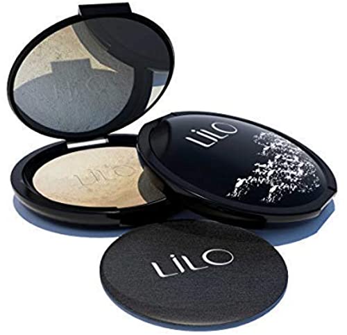 LiLo | Long-Lasting Lightweight 4 Colors Make-Up Matte Compact Powder for All Skin Types (Shade 03 Warm Beige)