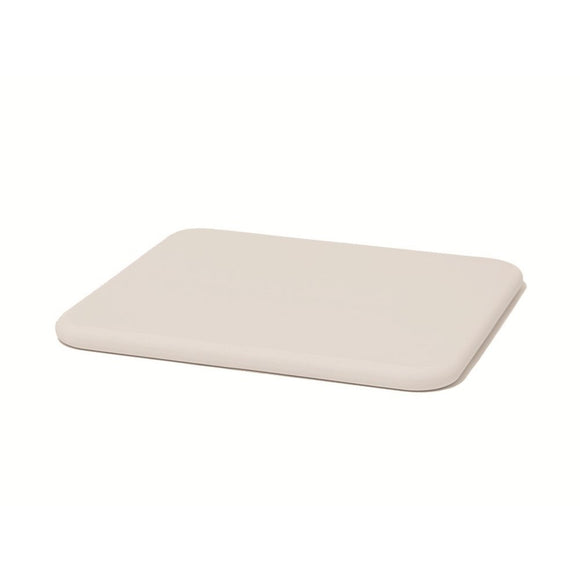 Soil Diatomaceous Earth Bath Mat, White