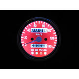 LED MINISUPI-DOME-TA-140 km/h Red 21-6838ALEDPR