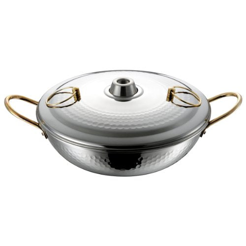 Wahei Freiz DR-4222 Hot Pot, 10.2 inches (26 cm), Stainless Steel