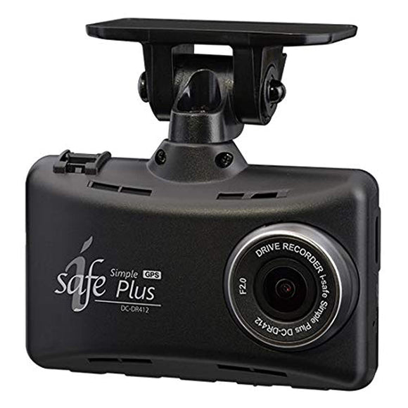 Comtec ISAFE SIMPLE PLUS DC-DR412 (2617800170) DASH CAM with Display, GPS