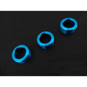 Mini Weston, with TOYOTA 86 BRZ BLUE EAKONDAIYARUKABA-GARNISHES DIAL RING KNOBS Set of 3