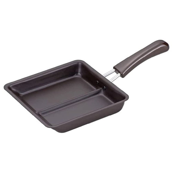 Shimomura Kihan 31370 Frying Pan, Double Grilled, Made in Japan, Iron, Induction Compatible, Egg, Stir Fry, Perfect Lunch Box