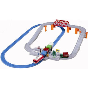 Plarail EF510 Red Thunder Fumikiri Set