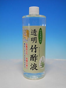 Transparent bamboo vinegar 500ml Bamboo vinegar that can be used on bare skin, rough skin, itchy scalp