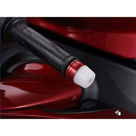Agras (AGRAS) Handlebar End outer diameter ?32 Two -ppy Sype Base: Aluminum/End: Juracon Base: Titanium (Alumite)/End: White (Material Color) Bolt-on can be attached to genuine handle Apply: YZF-R1 (07-10/15-
 ) YZF-R6 (06-09) 301-269-000TW