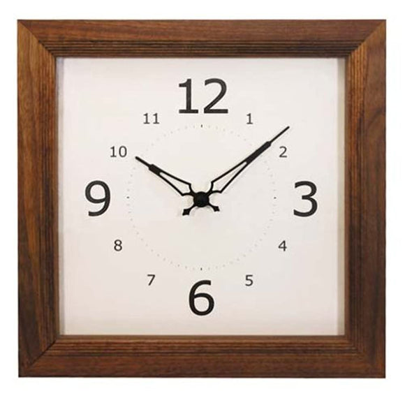 La-Luz 107351 Square Rib Clock