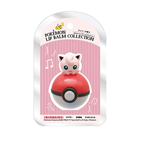 Bandai Pokemon Lip Balm Collection ② Pudding Lip Balm Cherry Pink Series 8g