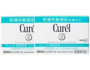 Kao Curel moisturizing face cream 40g x 2 pieces