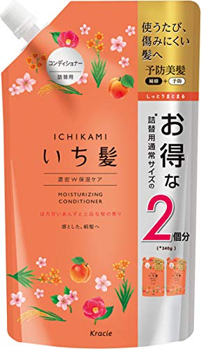 Ichikami Dense Double Moisturizing Care Conditioner 2 Refills 680g