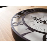 Interlocking Form (INTERFORM INC. ) Wall Clock Gisel ziseru CL – 4960bk CL – 4960bk