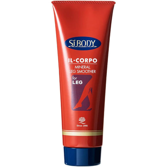 [Il Corpo] Mineral leg smoother (approximately 24 doses for both legs) Leg massage fee Snow salt Seaweed extract Cool sensation Beautiful legs Shiny For those who are prone to swelling Massage Dead skin Knees Calf