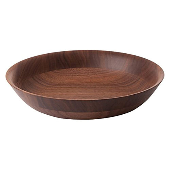 La, Loose hikiyose 2 Tier ll (Dish Ll) Walnut Wood 130143