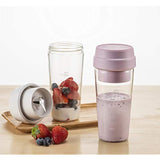 HARIO ESJ-300-PR Electric Smoothie Maker, Pink, 10.1 fl oz (300 ml)