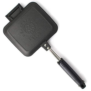 Peaks Trees Hot Sand Maker Single Direct Fire Top and Bottom Detachable mini frying pan